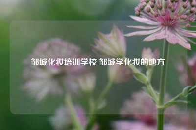 鄒城化妝培訓(xùn)學(xué)校 鄒城學(xué)化妝的地方