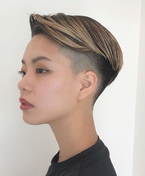 女人過了40歲,短發(fā)試試推邊頭發(fā)型,利落時(shí)尚有個(gè)性