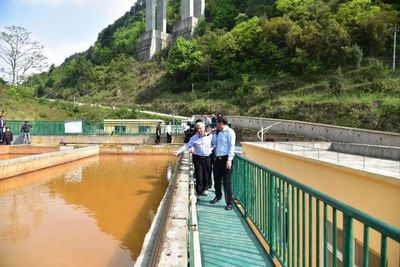 水污染治理再發(fā)力 丁仲禮率全國人大常委會(huì)執(zhí)法檢查組深入我省開展水污染防治法執(zhí)法檢查